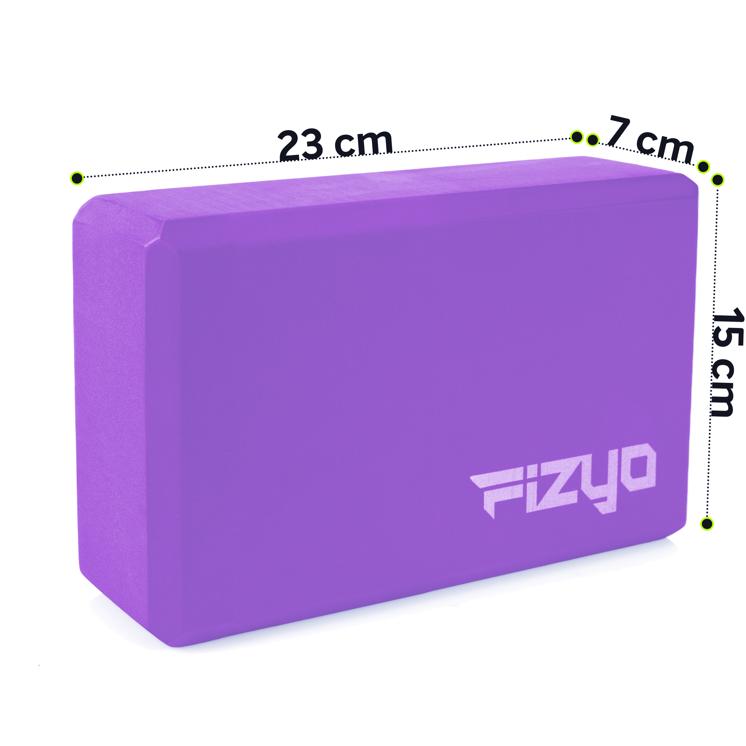 Kostka do jogi 2 szt  – fiolet B0DLH5HTJ8.DIM