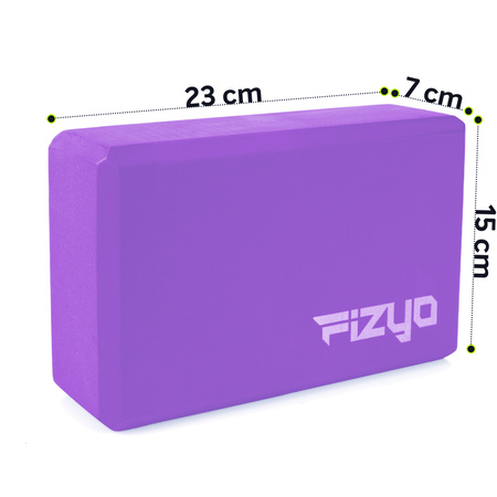 Kostka do jogi 2 szt  – fiolet