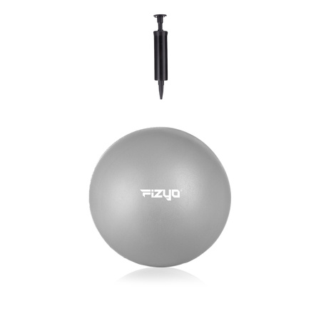 Piłka do pilatesu, jogi i rehabilitacji 22 cm — Szara