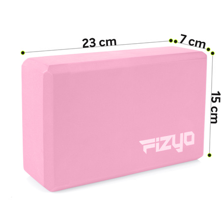 Kostka do jogi – Różowy