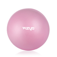Piłka do pilatesu, jogi i rehabilitacji 22 cm — Różowa