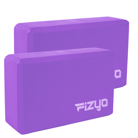 Kostka do jogi 2 szt  – fiolet