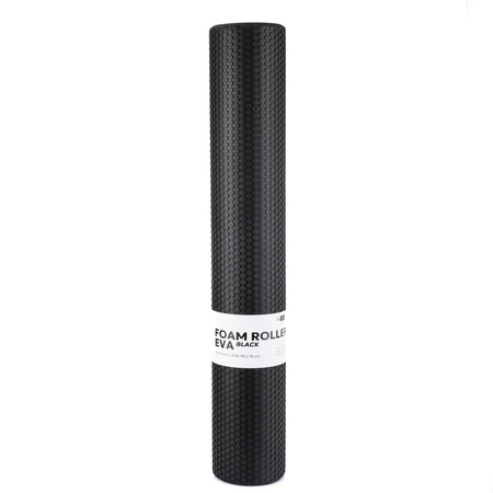 Wałek do masażu EVA 60 cm Czarny