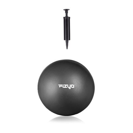 Piłka do pilatesu, jogi i rehabilitacji 22 cm — Czarna