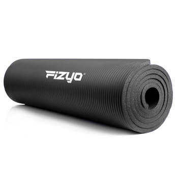 Mata do jogi FIZYO Czarna NBR 60 x 1 x 190 cm